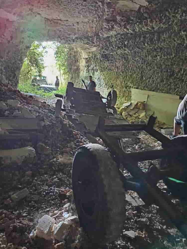 Débarras en grotte